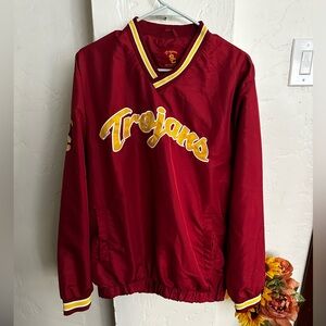 Trojan Authentic Apparel Pull Over Windbreaker Medium Men’s. Amazing condition.